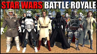 Ultimate Star Wars HUNGER GAMES! - Men of War: Star Wars Mod Battle Simulator