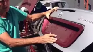 How to open Mercedes trunk-boot without Key