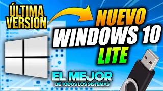 ⚡ NUEVO Windows 10 LITE 2023 - ¡PIDE 1 GB de RAM! - EL MEJOR sistema para TU PC 🚀