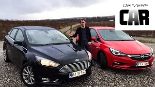 Opel Astra vs Ford Focus 2016