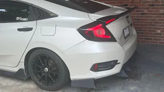 Installing a duckbill spoiler on my civic