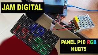 JAM DIGITAL PANEL P10 RGB HUB75 ARDUINO