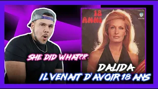 First Time Reaction Il Venait D'avoir 18 Ans DALIDA (OMG, NO WAY!) | Dereck Reacts