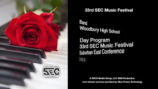 33rd SEC Music Festival   Woodbury Band   February 3, 2020