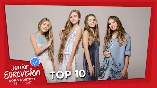 TOP 10! MOST WATCHED IN JANUARY 2017 - JUNIOR EUROVISION SONG CONTEST