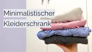 Mein minimalistischer Kleiderschrank