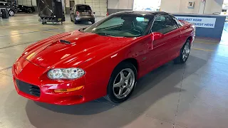 This is a REAL 2000 Chevy Camaro SS with 108 Original Miles!