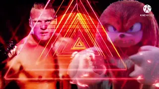 Brock Lesnar and Knuckles Tribute “Gangstars Paradise”