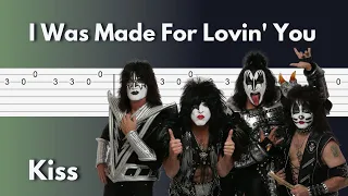 Kiss - I Was Made For Lovin' You – Stunning Guitar Tab