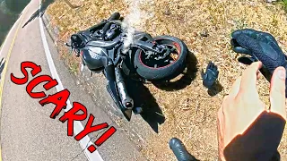 BIKERS IN REAL TROUBLE - Epic and Crazy Motorcycle Moments - Ep.339