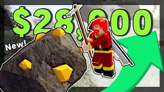 NEW Mining Rotation! - $28,000 Per Hour! - The Wild West - Roblox