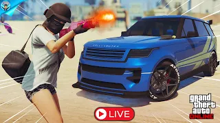 Fighting SCARED tryhards and griefers on GTA Online!!!