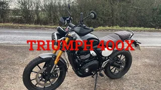 My test ride on the new Triumph Scrambler 400X