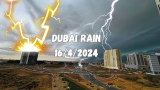 Dubai Rain | Dubai Rain Flood | Heavy Thunderstorm