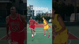 MJ vs Candace Parker comparison