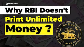 Why RBI Doesn't Print Unlimited Money ? | Economy for Bank & SSC Exams