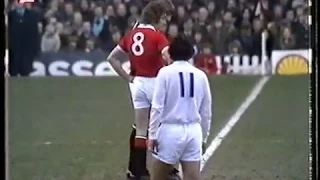 1972/73  Manchester United v Leeds United