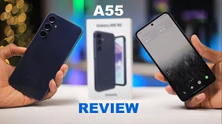 SAMSUNG GALAXY A55 UNBOXING AND REVIEW