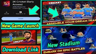 2K Cricket Game Launch || Download Link In Description || Download Now