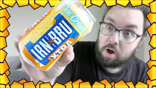 Irn-Bru Xtra Ice Cream Review (Vanilla Cream Soda flavour?)