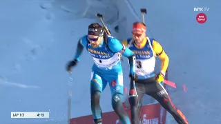 Biathlon World Cup 20-21 round 22, Pursuit, Men (Norwegian commentary)