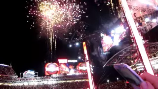 Wrestlemania 31 fireworks