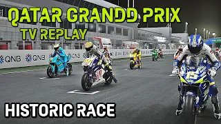 MotoGP QATAR GP | HISTORIC AI RACE | #1 | TV REPLAY | MotoGP 20