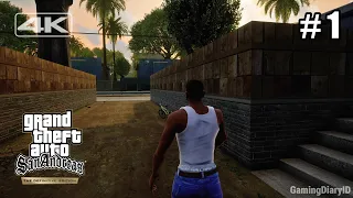 GTA San Andreas Definitive Edition: Grove Street (PS5 Gameplay Walkthrough No Commentary Part 1)