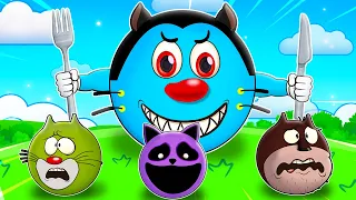 Roblox Oggy Eat All The Balls In Ball Eating Simulator