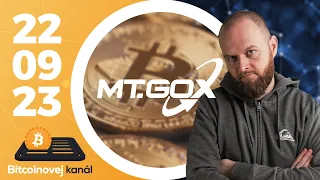 Bitcoiny z MT.GOX 💰| Světová adopce Bitcoinu 🌍 | Žebrák Bitboy 🤑 - CEx 22/09/2023