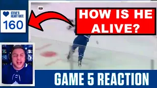 Steve Dangle Went Through A Roller Coaster Of Emotions In Game 5