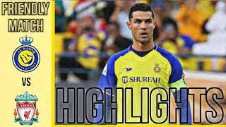 Al Nassr FC vs Liverpool FC Friendly Football Match Game Play & Highlights