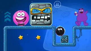 Red Ball 4 - Grimace Bowtie Ball - All Levels One Lives Challenge - Ball Friends Gameplay Volume 4