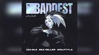 K/DA, (G)I-DLE & Wolftyla - THE BADDEST (Feat. Bea Miller) by Sebastien Najand [Extended Version]
