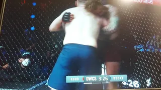 Martin Buday vs Lorenzo Hood DWCS (sorry for poor quality)