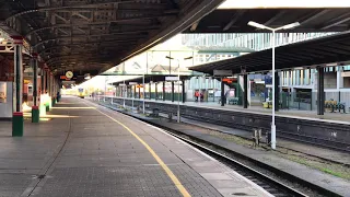 NMT New Measurement Train HST Class 43 43014 and 43013 passes Nottingham heading for Derby RTC