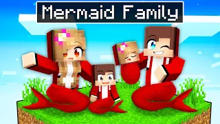 Maizen Having A MERMAID FAMILY in Minecraft! - Parody Story(JJ and Mikey TV)