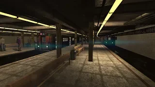 World Of Subways 4: R33 (7) Local Line to Main Street Flushing With R142 Announcements