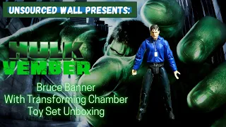 Unsourced Wall Presents: HULKvember - Bruce Banner with Transforming Chamber Unboxing