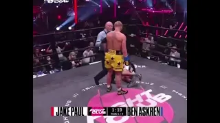 Jake Paul KOs Ben Askren in the first round