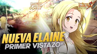 ¿¡EL PERSONAJE QUE MÁS VALE LA PENA DURANTE LA COLLAB!? Primeras partidas ELAINE | 7DS: Grand Cross