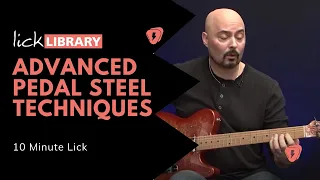 Guitar Pedal Steel Techniques | 10 Minute Guitar Lick | Joe Pesce