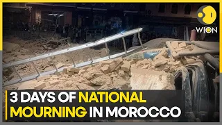 Morocco Earthquake: Nation declares three days of mourning as death toll rises | Latest | WION