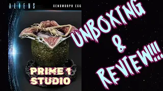 🔴 Prime 1 Studio - Aliens! Xenomorph Egg (open version) - UNBOXING & REVIEW!! #aliens #prime1studio