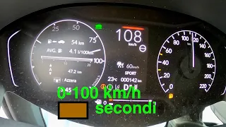 HONDA CIVIC HYBRID | prova accelerazione 0-100km/h