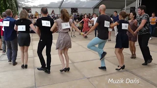 Gourin 2019 : Finale Gavotte Pourlet sonnée par Mikaël Jouanno et Brian Lamour - danse bretonne