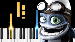 Crazy Frog - Axel F - Piano Tutorial - How to play the Crazy Frog song