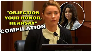 Camille Vasquez Destroying Amber's testimony: "Objection, Hearsay"