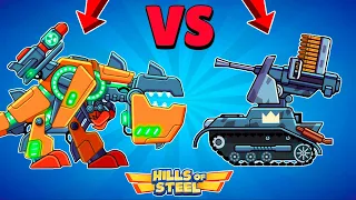 TANK REX VS TANK FLAK! Which Tank is the Best? Hills of Steel