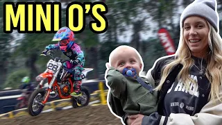 MOTO MOM MODE INITIATED AT MINI O'S | Paige Craig Takes Jagger Racing Alone at an Amateur National